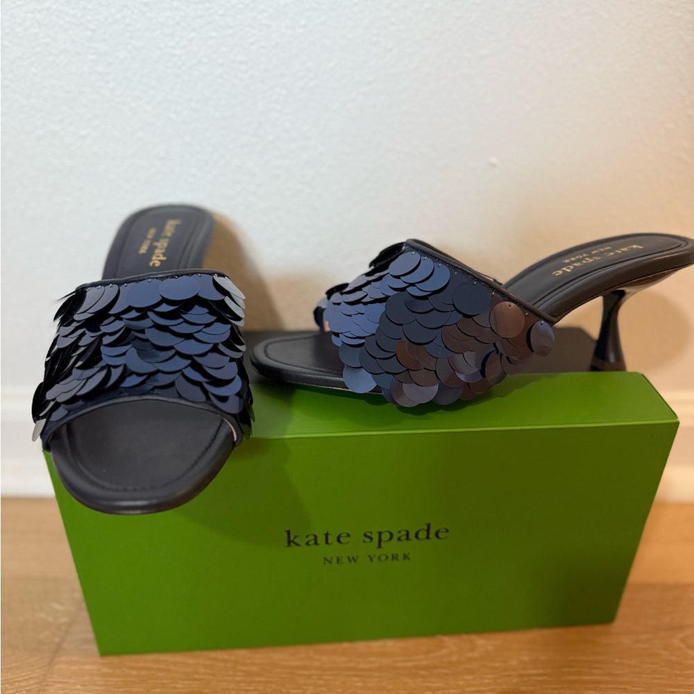 Kate Spade Navy Malibu Sequin Women's Heels